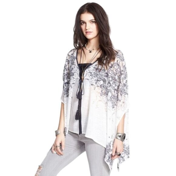 RARE Free People Seven Dials Embroidered Tunic Top - Picture 3 of 13